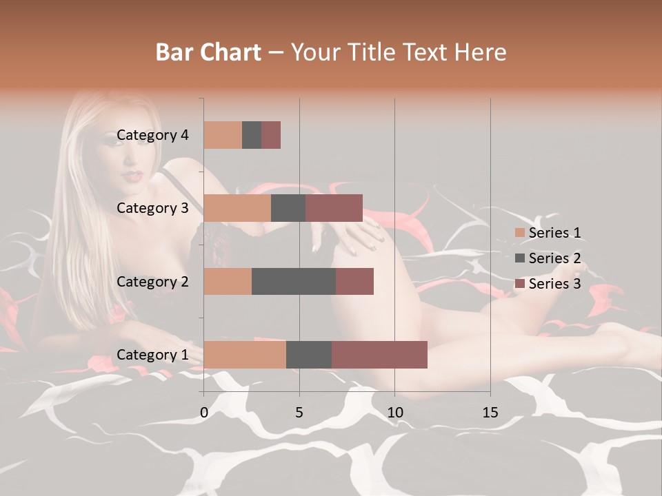 Black Posing Gorgeous PowerPoint Template