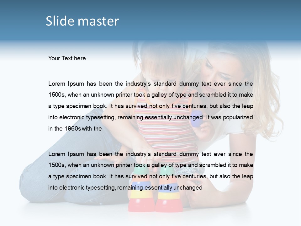 Cup Pretty Lifestyle PowerPoint Template