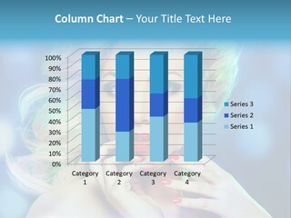 Skincare Face Girl PowerPoint Template