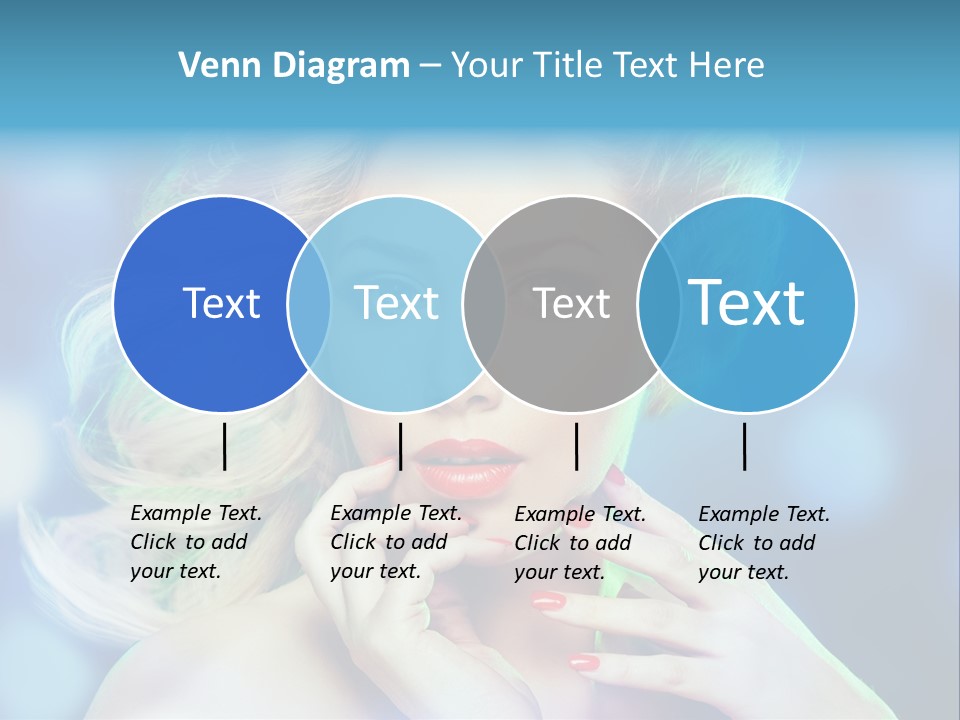 Skincare Face Girl PowerPoint Template