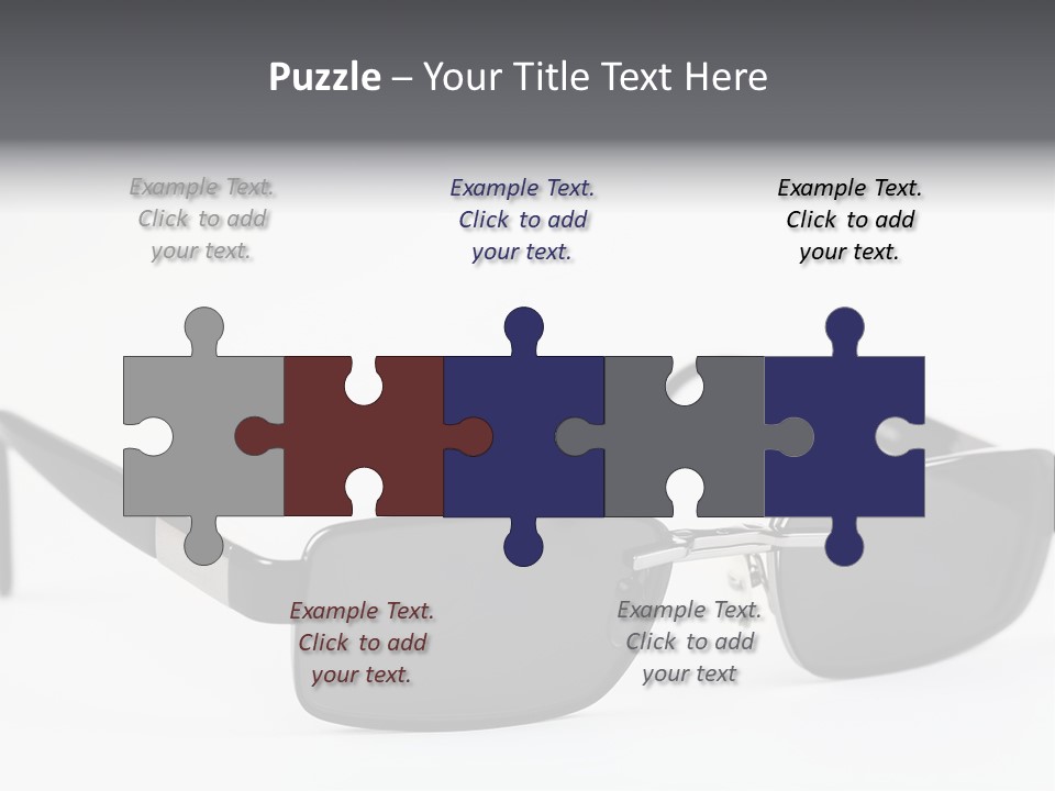 Optician Textile Farsighted PowerPoint Template