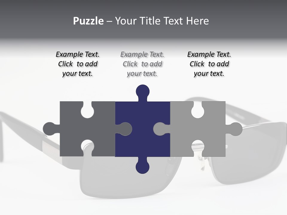 Optician Textile Farsighted PowerPoint Template