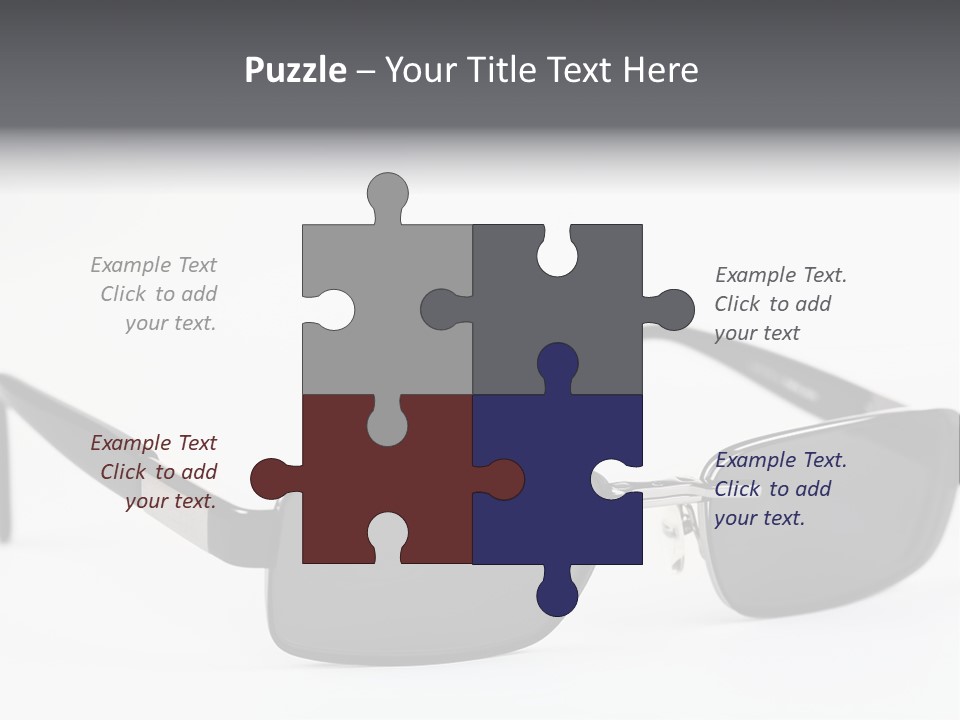 Optician Textile Farsighted PowerPoint Template