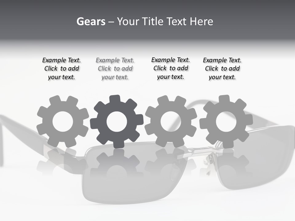 Optician Textile Farsighted PowerPoint Template