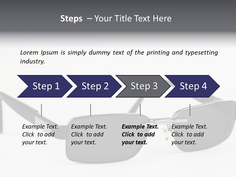 Optician Textile Farsighted PowerPoint Template