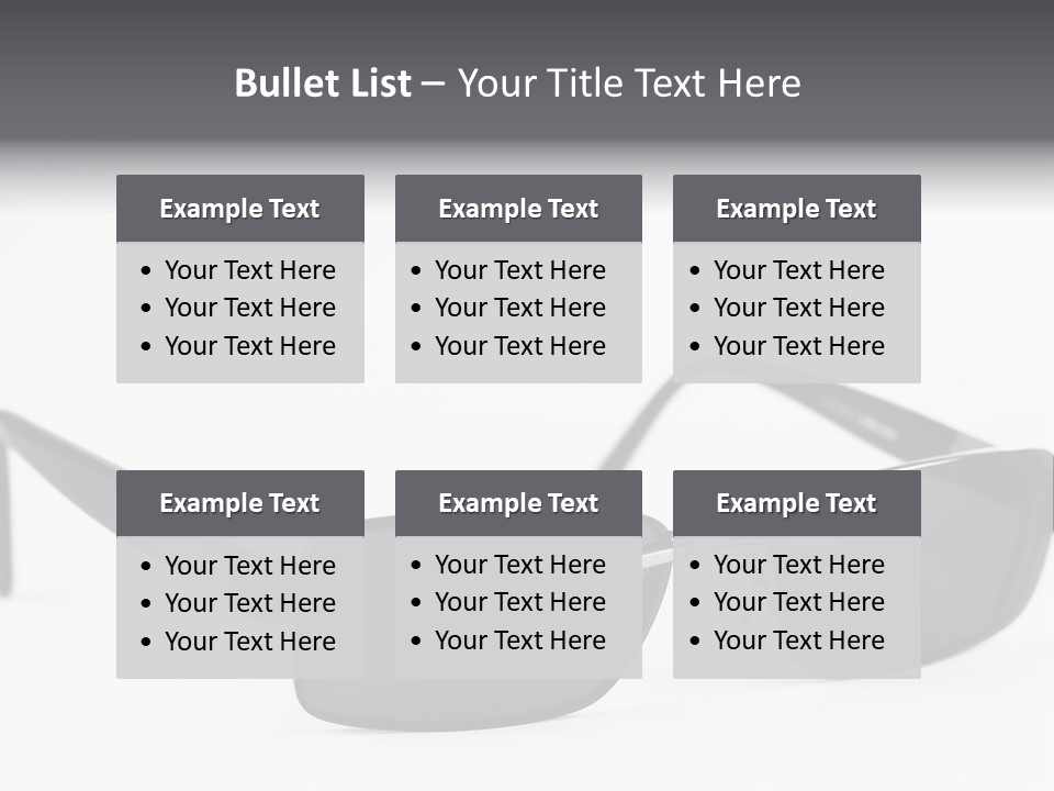 Optician Textile Farsighted PowerPoint Template