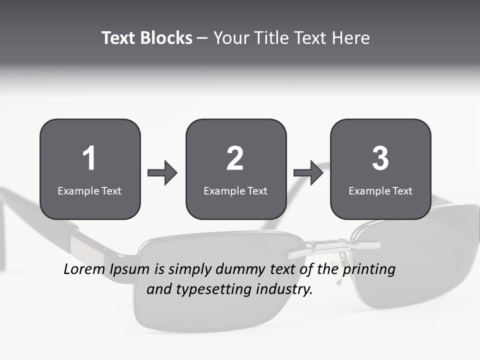 Optician Textile Farsighted PowerPoint Template