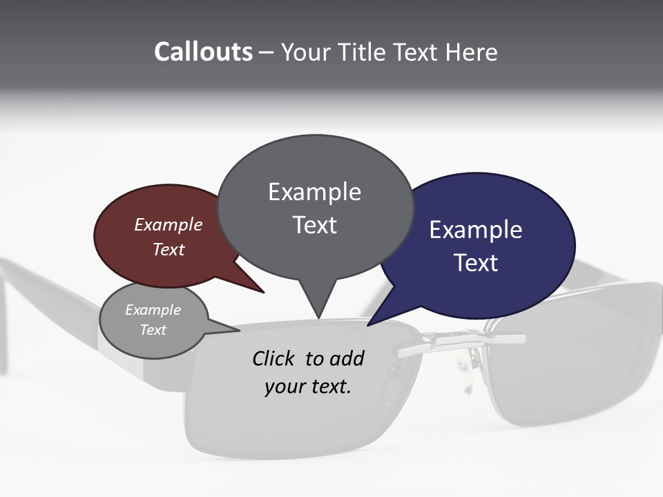 Optician Textile Farsighted PowerPoint Template