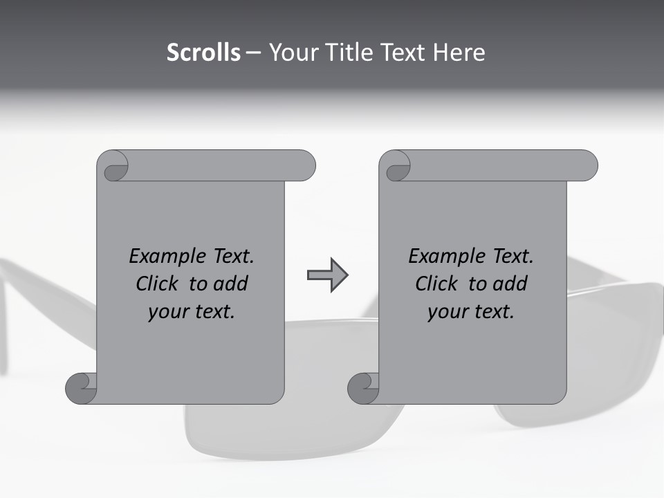 Optician Textile Farsighted PowerPoint Template