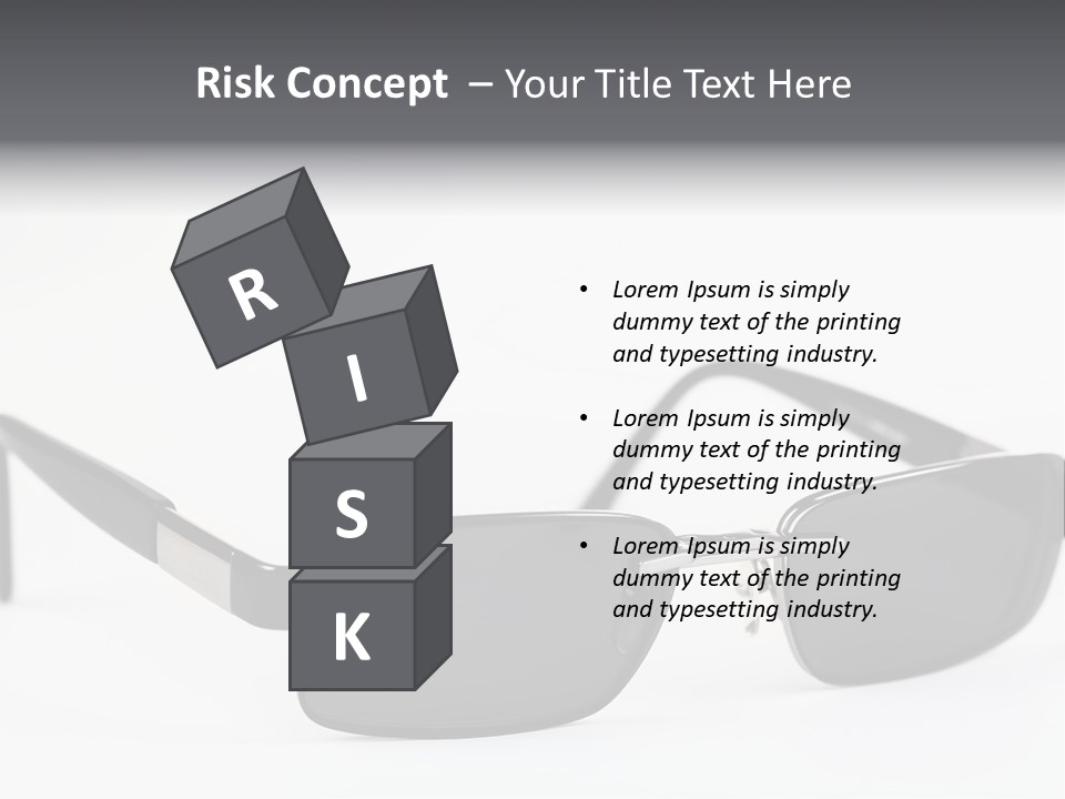 Optician Textile Farsighted PowerPoint Template