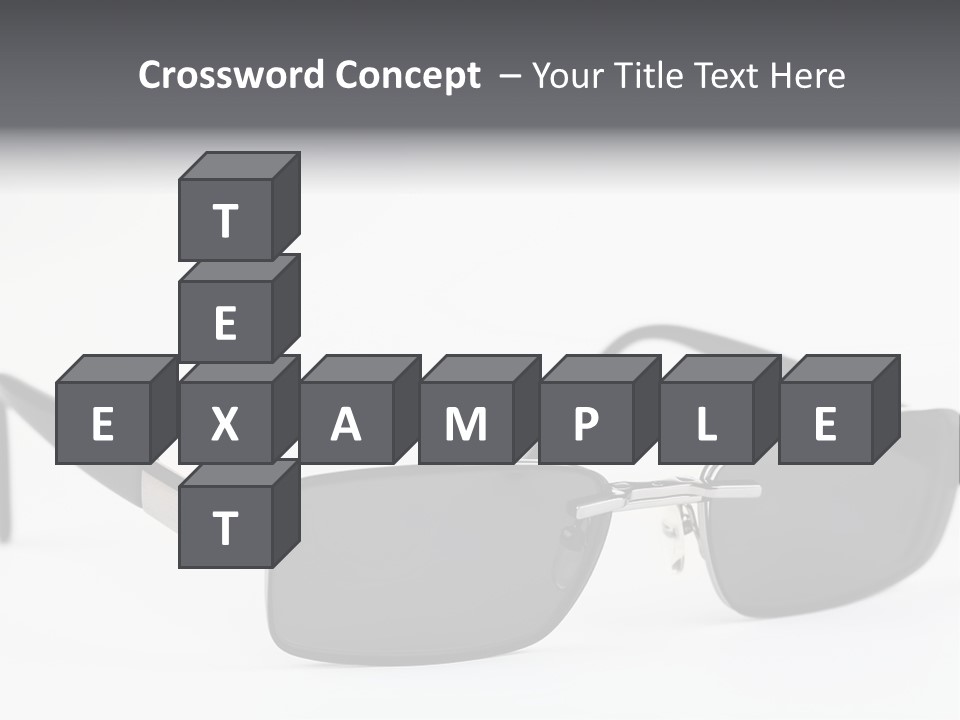 Optician Textile Farsighted PowerPoint Template