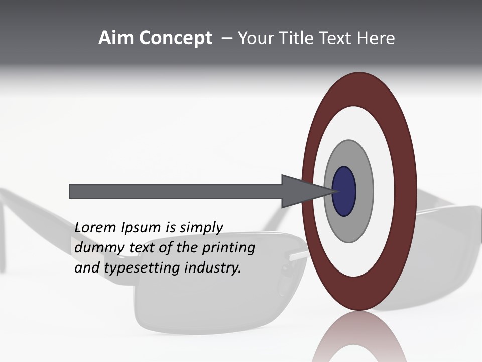 Optician Textile Farsighted PowerPoint Template