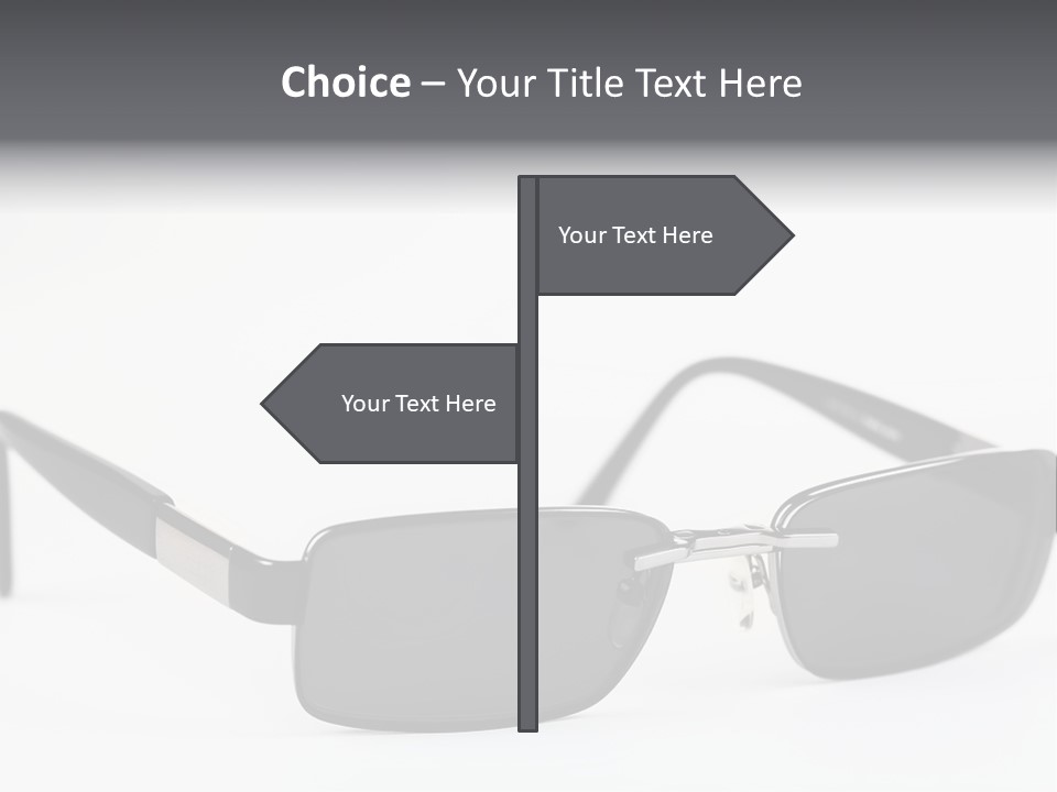 Optician Textile Farsighted PowerPoint Template