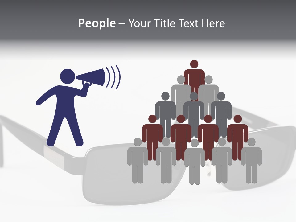 Optician Textile Farsighted PowerPoint Template