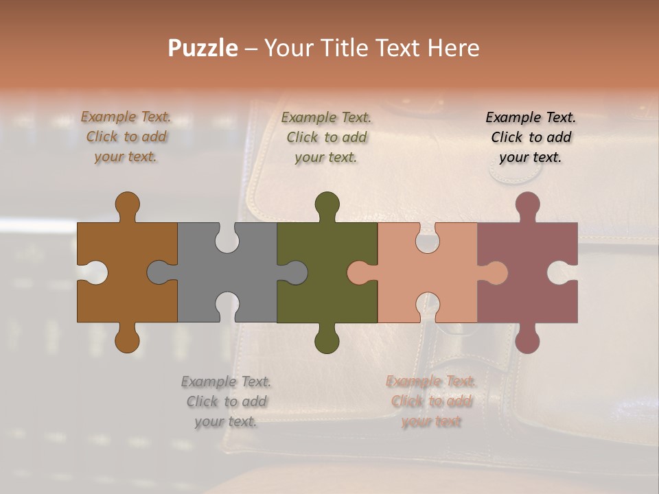 Lawyer Briefcase Barrister PowerPoint Template