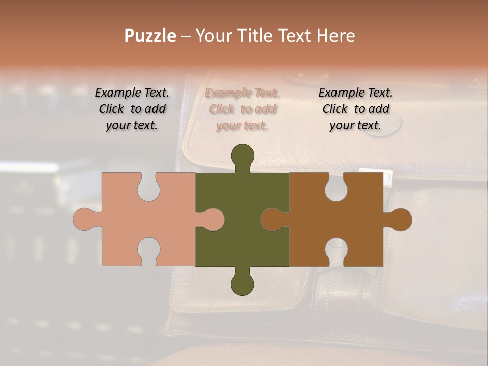 Lawyer Briefcase Barrister PowerPoint Template