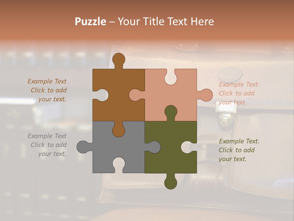 Lawyer Briefcase Barrister PowerPoint Template