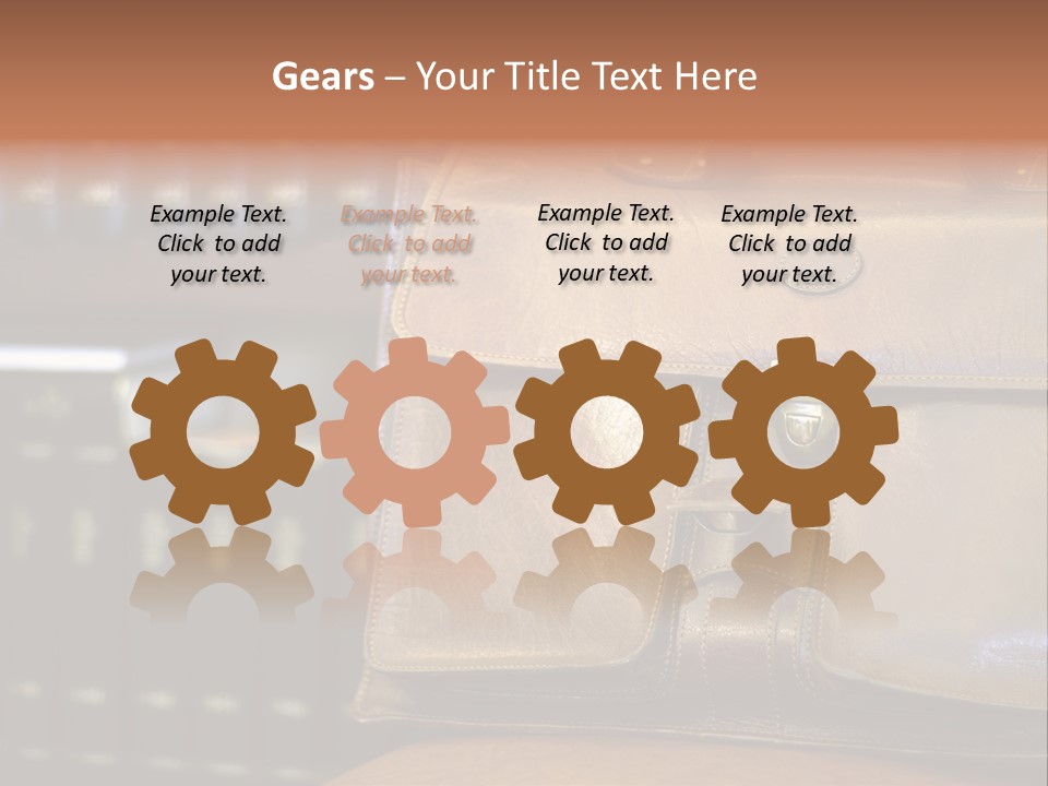 Lawyer Briefcase Barrister PowerPoint Template