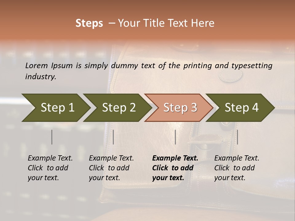 Lawyer Briefcase Barrister PowerPoint Template