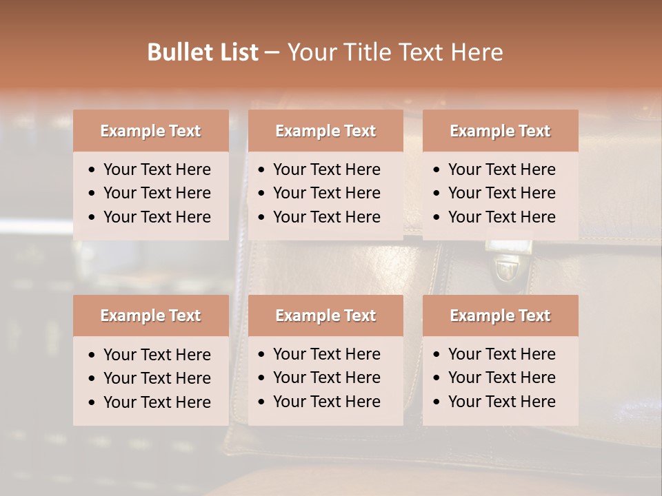 Lawyer Briefcase Barrister PowerPoint Template