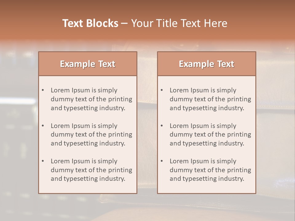 Lawyer Briefcase Barrister PowerPoint Template