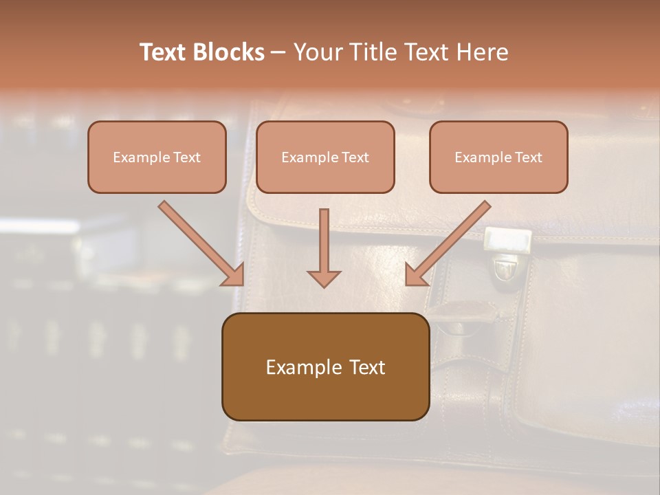 Lawyer Briefcase Barrister PowerPoint Template