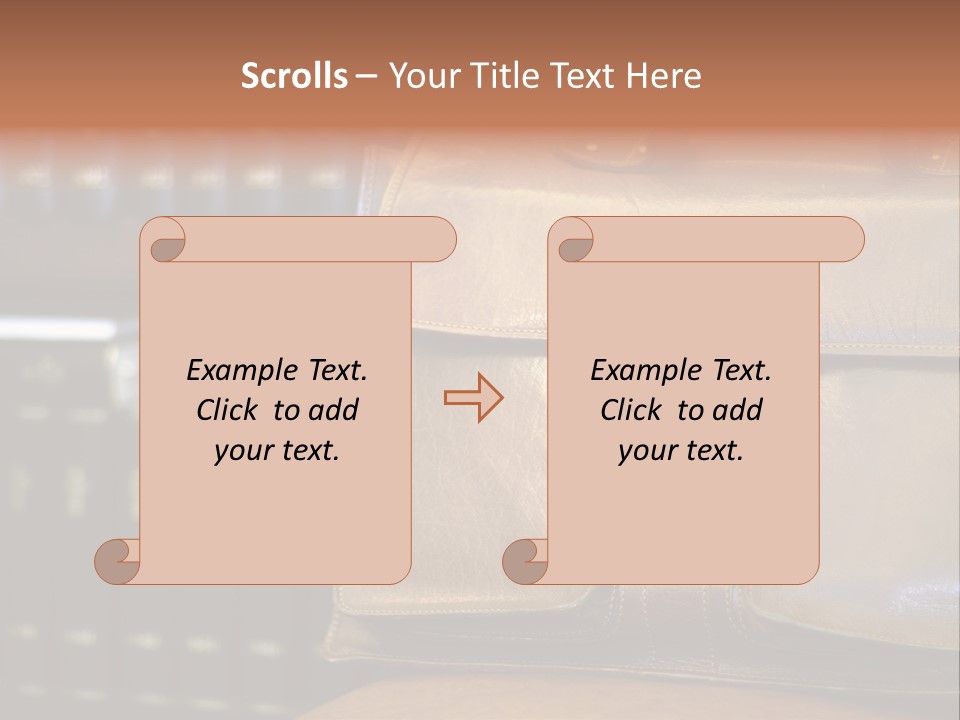 Lawyer Briefcase Barrister PowerPoint Template