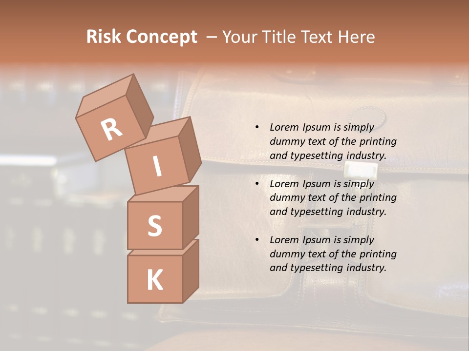 Lawyer Briefcase Barrister PowerPoint Template