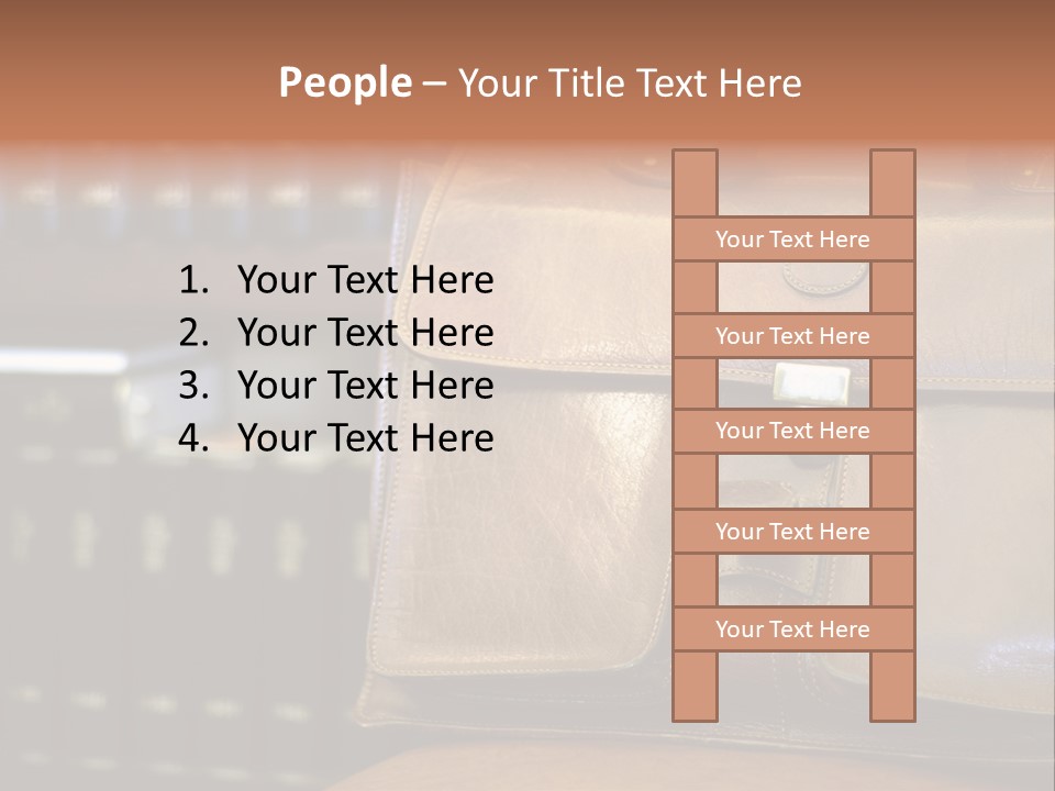 Lawyer Briefcase Barrister PowerPoint Template