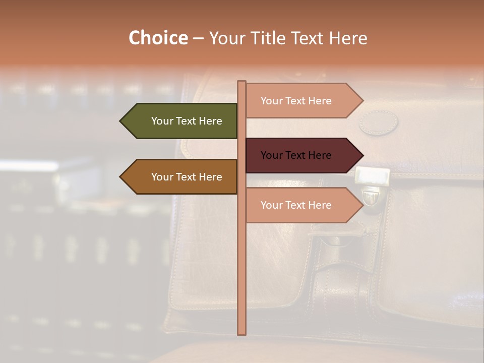 Lawyer Briefcase Barrister PowerPoint Template