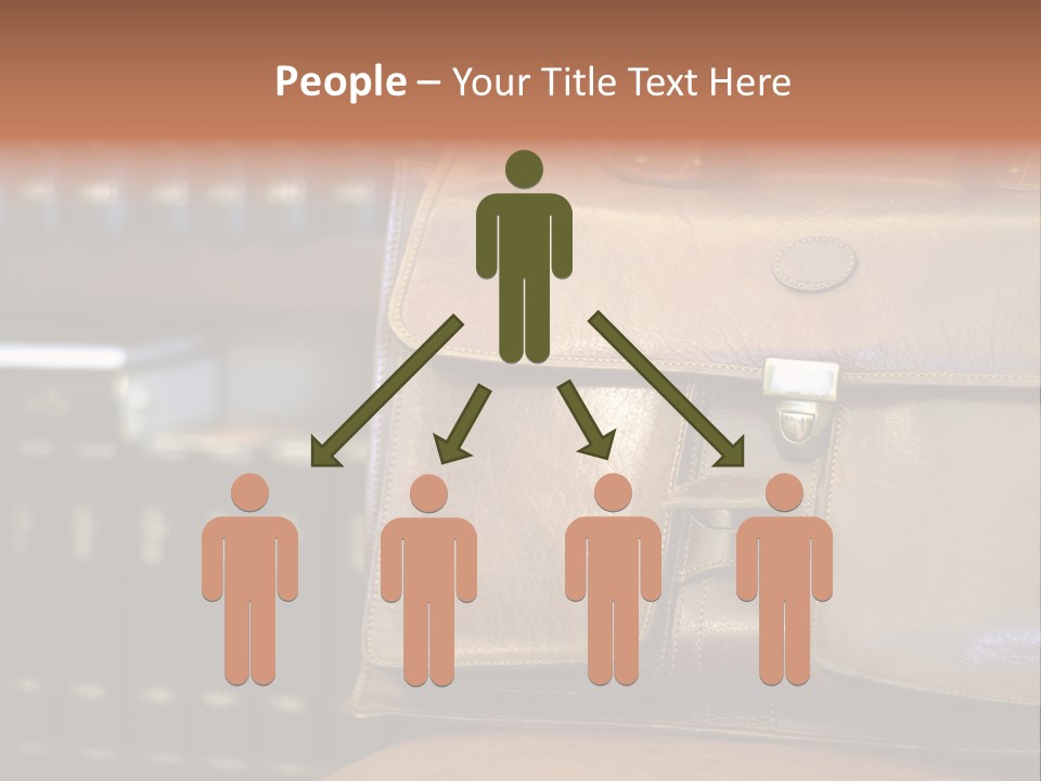 Lawyer Briefcase Barrister PowerPoint Template