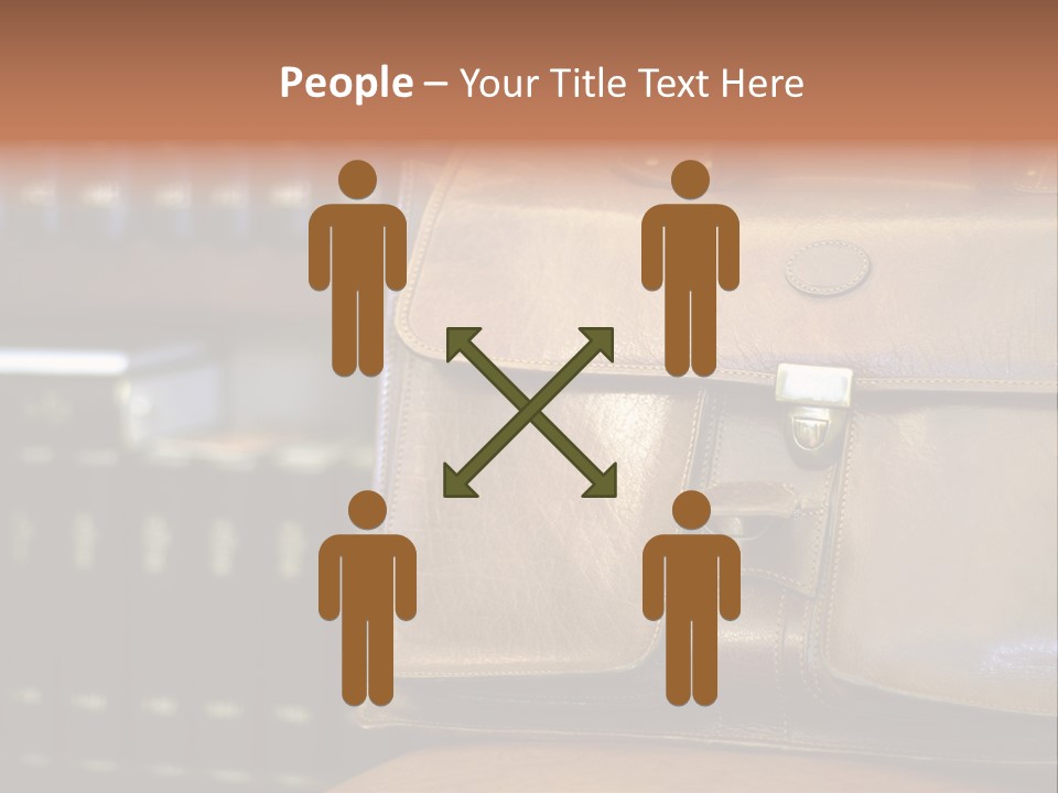 Lawyer Briefcase Barrister PowerPoint Template