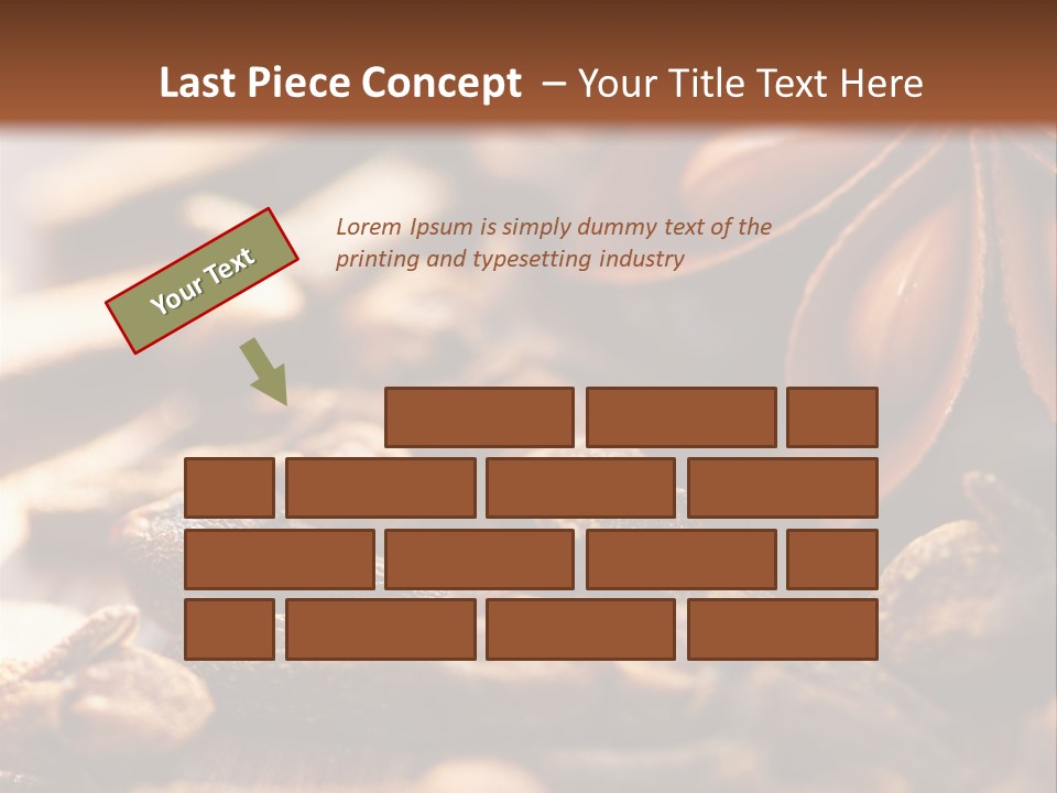 Scenario Bright Condiment PowerPoint Template