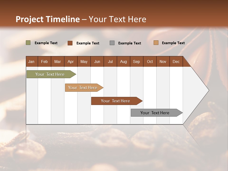 Scenario Bright Condiment PowerPoint Template