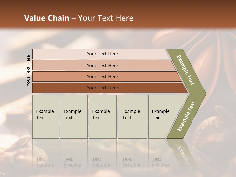 Scenario Bright Condiment PowerPoint Template