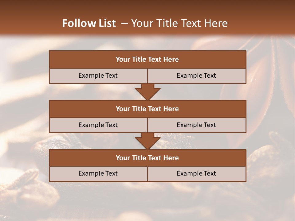 Scenario Bright Condiment PowerPoint Template