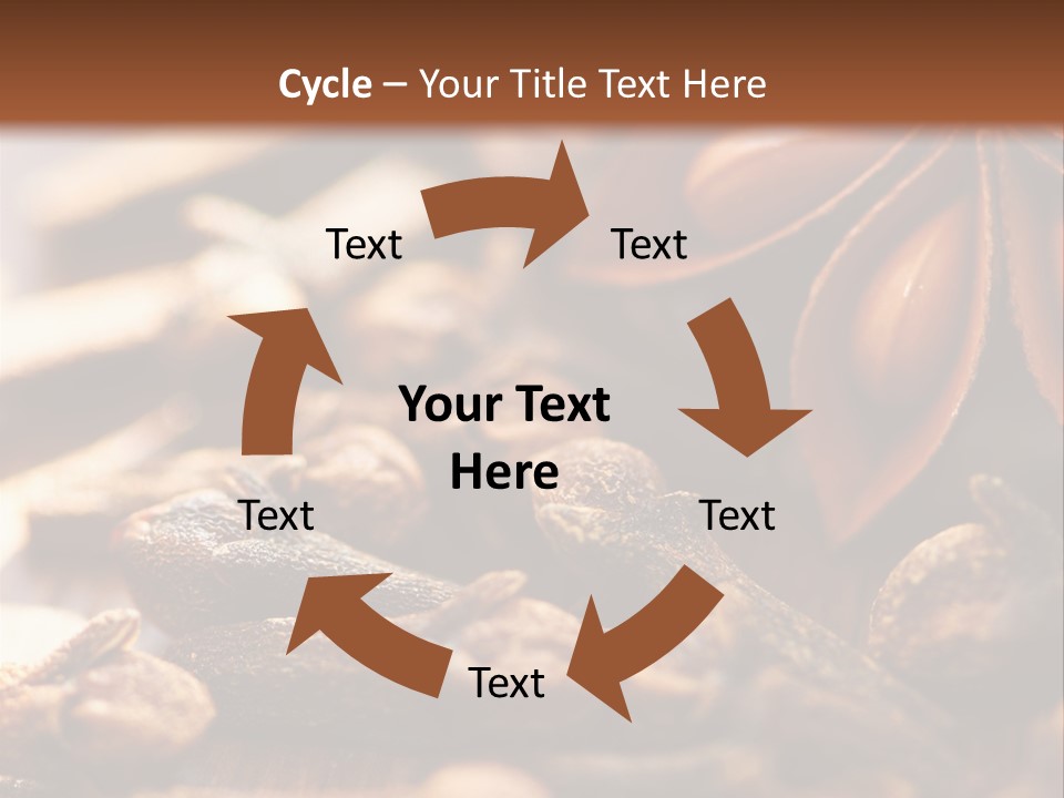 Scenario Bright Condiment PowerPoint Template