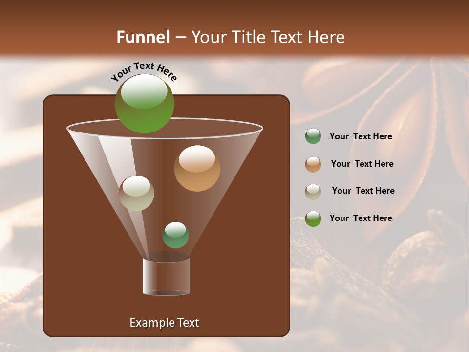 Scenario Bright Condiment PowerPoint Template