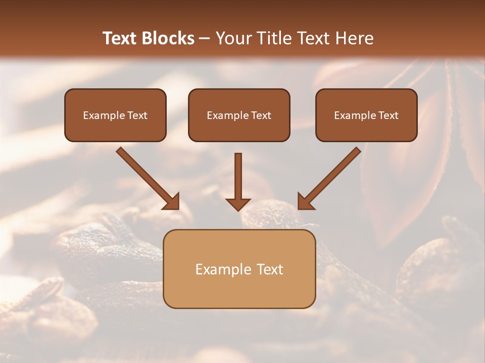 Scenario Bright Condiment PowerPoint Template