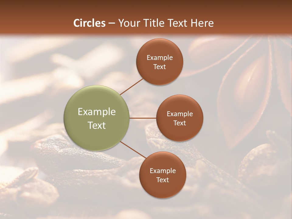 Scenario Bright Condiment PowerPoint Template