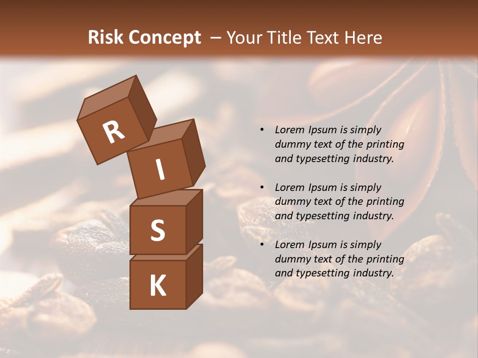 Scenario Bright Condiment PowerPoint Template