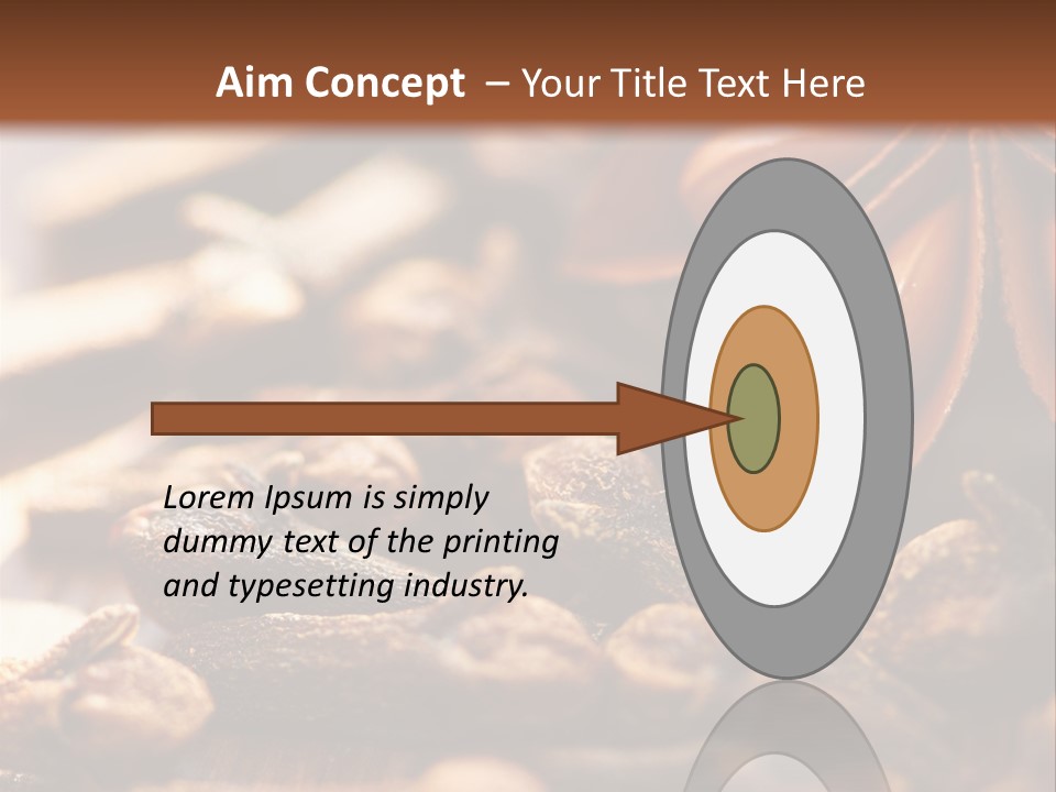 Scenario Bright Condiment PowerPoint Template