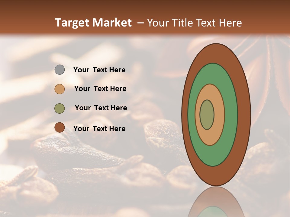 Scenario Bright Condiment PowerPoint Template