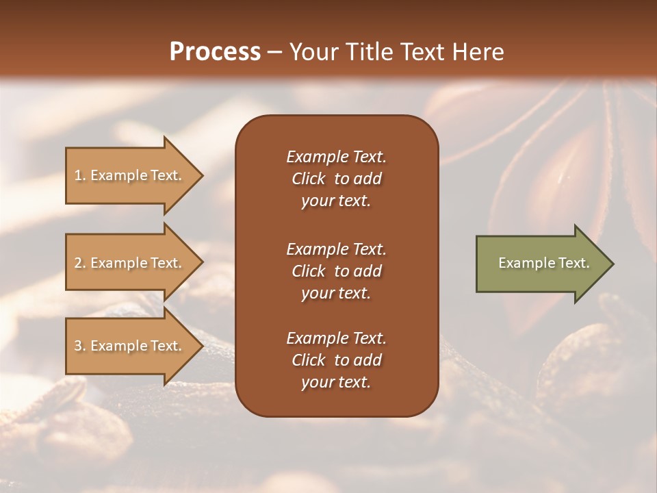 Scenario Bright Condiment PowerPoint Template