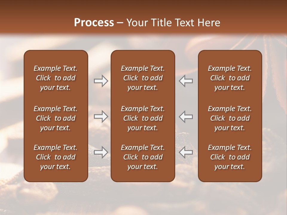Scenario Bright Condiment PowerPoint Template