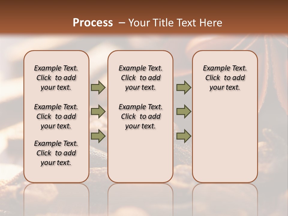 Scenario Bright Condiment PowerPoint Template