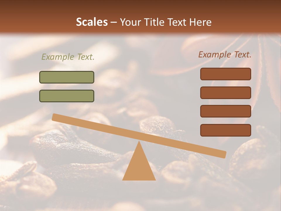 Scenario Bright Condiment PowerPoint Template