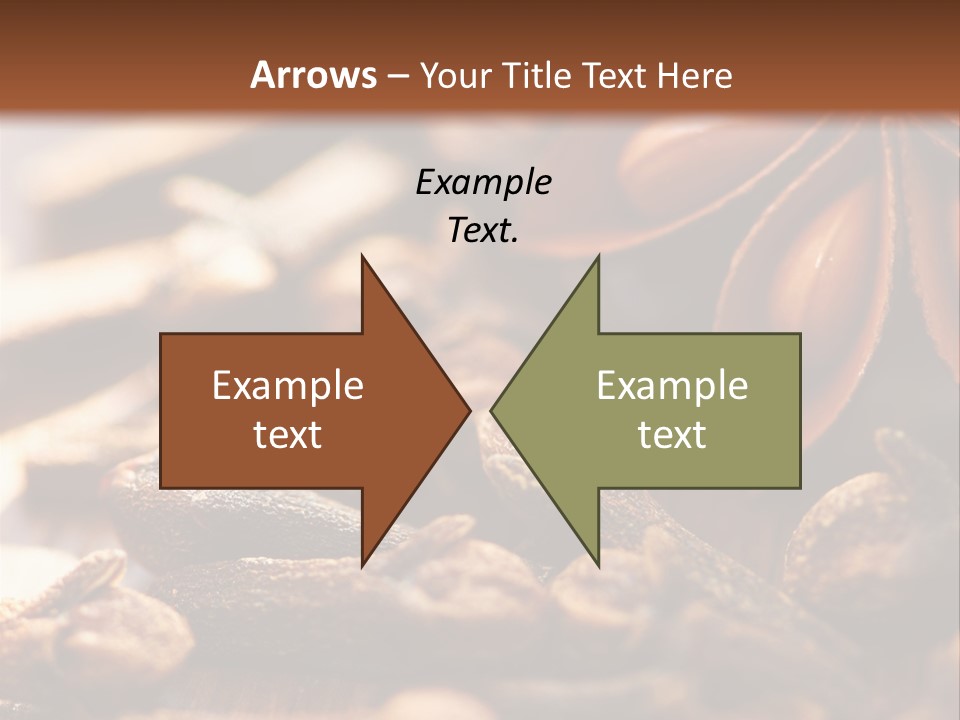 Scenario Bright Condiment PowerPoint Template