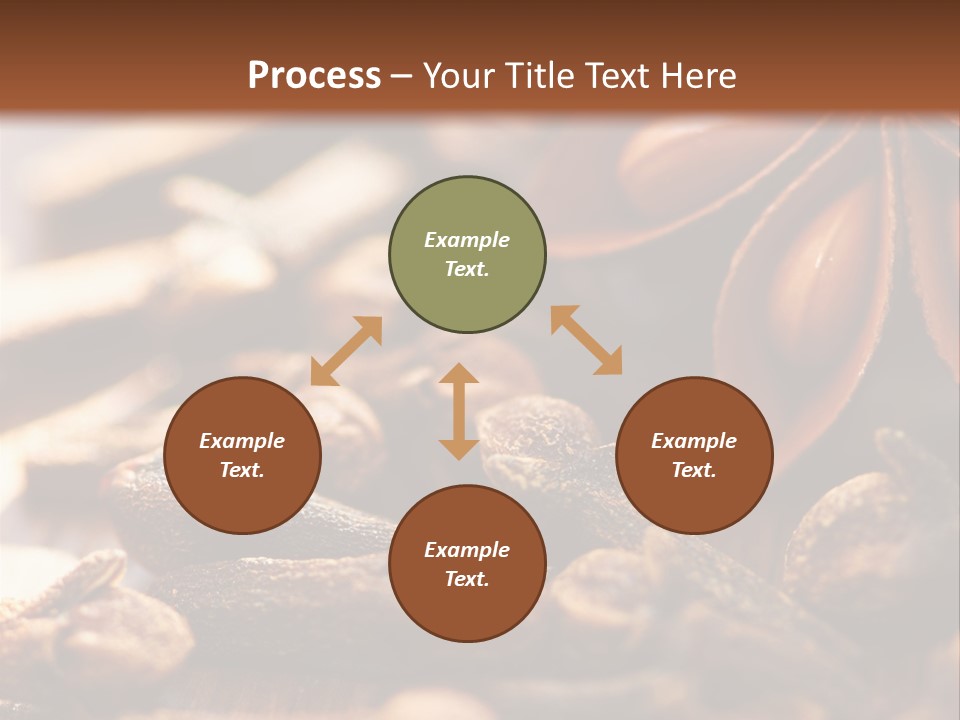 Scenario Bright Condiment PowerPoint Template