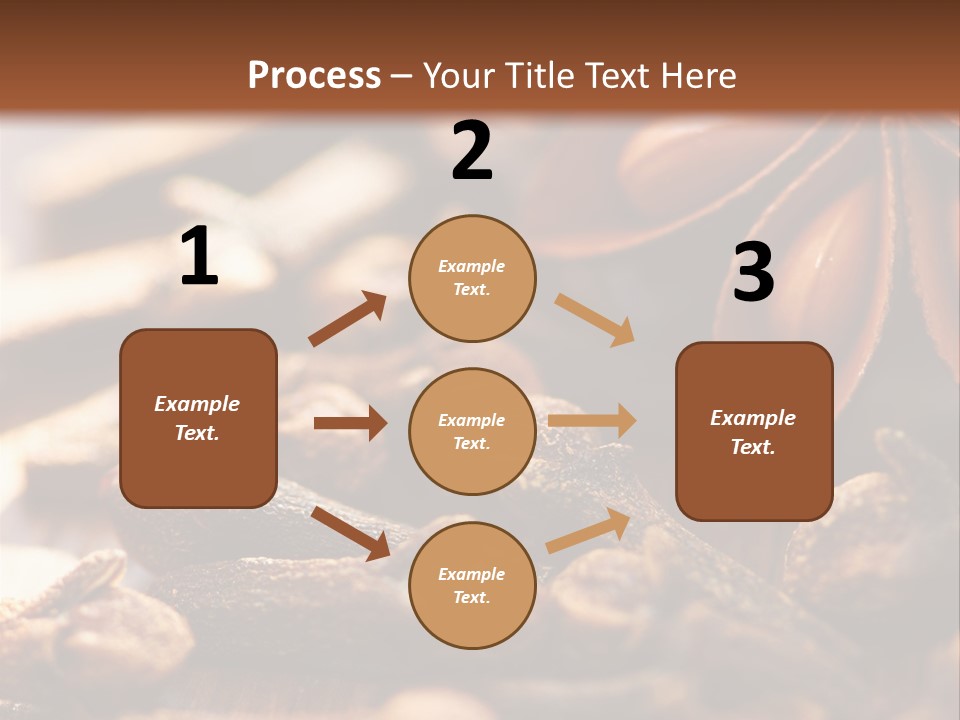 Scenario Bright Condiment PowerPoint Template